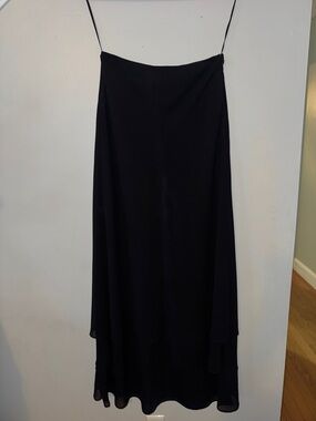 JS Boutique Black Maxi Slip Skirt